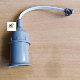 Đuôi Đèn Kín Nước E27 (Dây Dài 20cm)