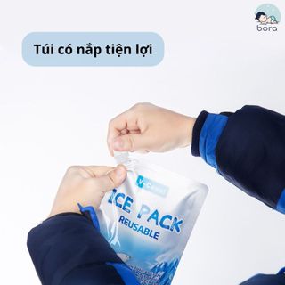Túi đá giữ lạnh sữa V-coool 400ml