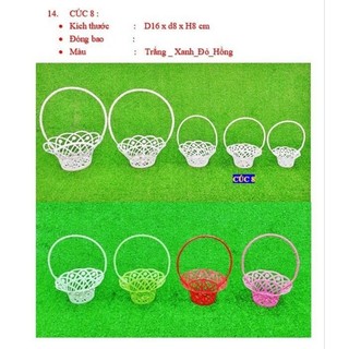 Giỏ cúc 8 16 x 8 Combo 50 cái