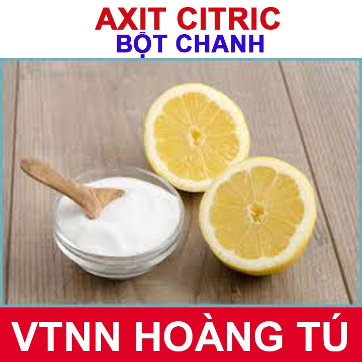 Gói 1kg - Axit Chanh, Acid Chanh, acid Citric, Axít Citric, bột tạo chua, bột chanh