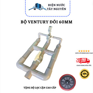 Bộ Châm Phân Ventury 60 Nhựa Hoa Sen dày