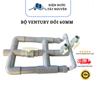 Bộ Châm Phân Ventury 60 Nhựa Hoa Sen dày