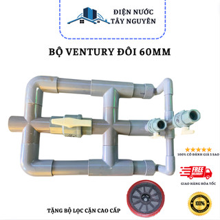 Bộ Châm Phân Ventury 60 Nhựa Hoa Sen dày