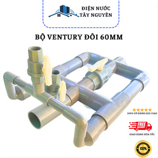 Bộ Châm Phân Ventury 60 Nhựa Hoa Sen dày