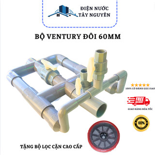 Bộ Châm Phân Ventury 60 Nhựa Hoa Sen dày