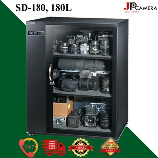 Tủ chống ẩm akalai sd180 thailand . tặng da cừu, da thật