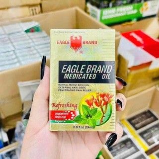 Dầu Gió Xanh Eagle Brand Con Ó