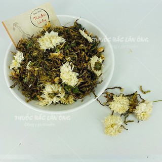 Trà sơn mật hồng sâm hoa cúc 1kg, giúp thanh nhiệt, mát gan, giảm căng thẳng, an thần, ngủ ngon