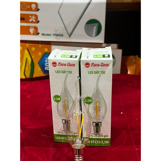 Bóng đèn LED nến dây tóc Rạng Đông 2,5W