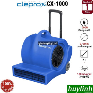 Quạt thổi thảm 3 cấp độ CleproX CX-1000 ( DC100)