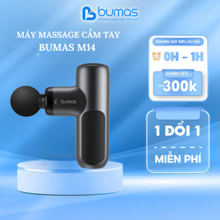 Máy massage cầm tay BUMAS M14, mát xa toàn thân giúp thư giãn, giảm nhức mỏi cơ