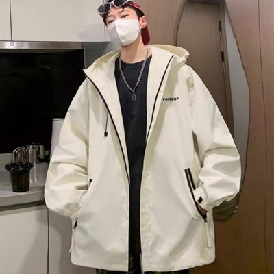 Áo Khoác Gió Unisex DYPOISON NAD Chống Gió Chống Nước Chống Bụi - Áo khoác dù nam nữ 2 lớp form rộng