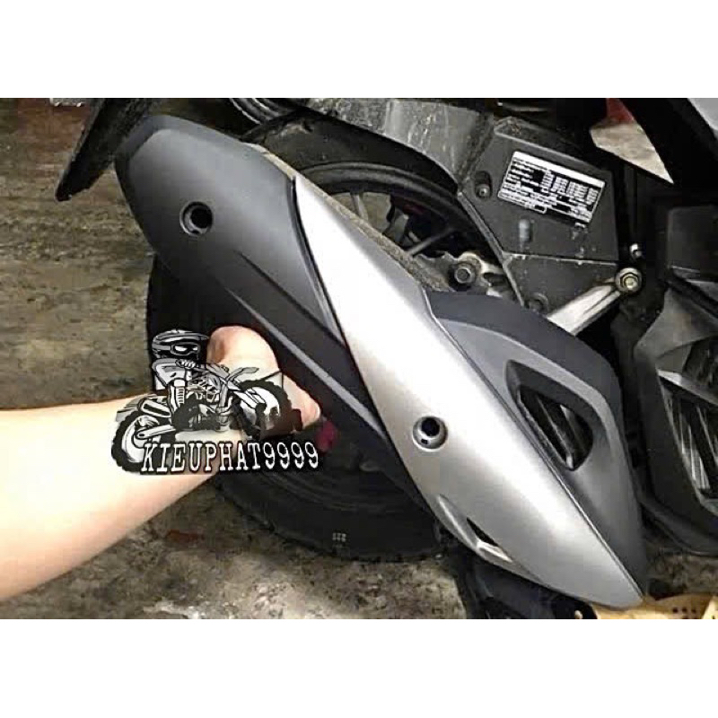 Ốp Pô che Pô PCX đời mới 2018 trở đi