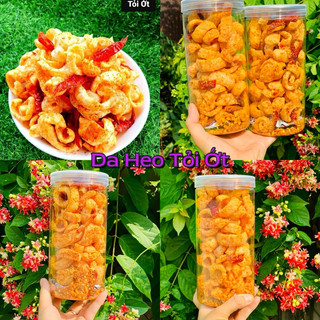 Combo 3 món Da heo tỏi ớt+Mắm hành+Quay 190gr. Đồ ăn vặt giòn tan Snack Thức Ăn Food