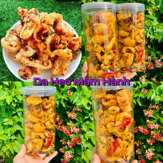 Combo 3 món Da heo tỏi ớt+Mắm hành+Quay 190gr. Đồ ăn vặt giòn tan Snack Thức Ăn Food