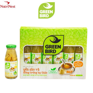 Hộp quà 6 chai Yến Sào và Đông Trùng Hạ Thảo (6 chai x 185ml)