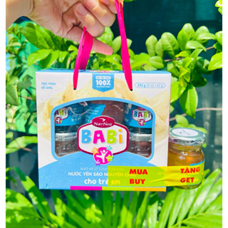NƯỚC YẾN CHO TRẺ EM - BABI BIRD - SỢI YẾN THẬT 💯% ( 5 hủ tặng 1 hủ)