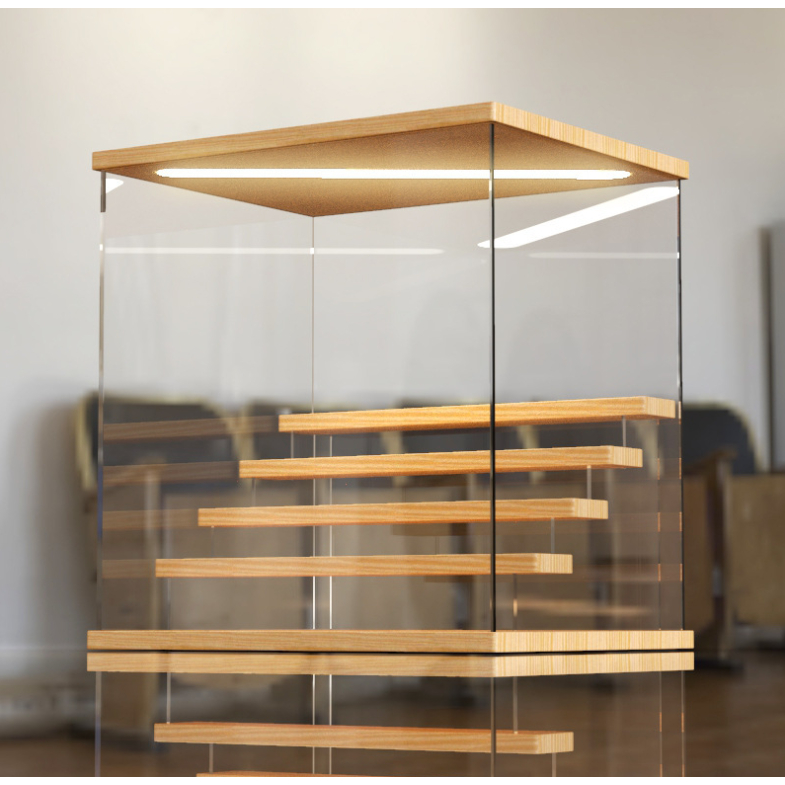 Hộp trưng bày, Hộp Mica, Kệ Trưng bày,Tủ kính Giá trưng bày,  Mô hình popmart, mô hình anime, mô hìn