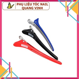 Sét 12 cây kẹp tóc mỏ vịt không logo