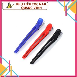 Sét 12 cây kẹp tóc mỏ vịt không logo