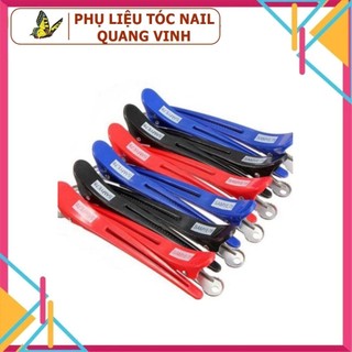 Sét 12 cây kẹp tóc mỏ vịt không logo