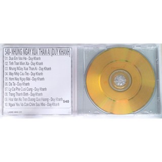 Bộ 4 CD ca sĩ Duy Khánh ( 75 - 540 )0