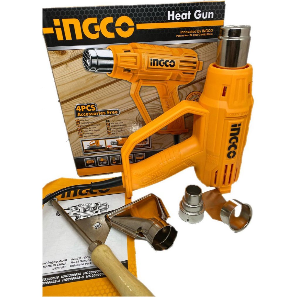 INGCO Máy thổi nhiệt 2000w HG2000385 (Cam kết Chính Hãng 100%)