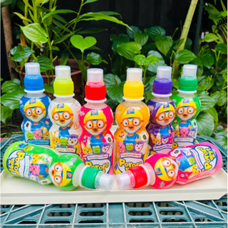 Thùng 24 chai nước trái cây Pororo Mix 6 vị (24 chai x 235ml)