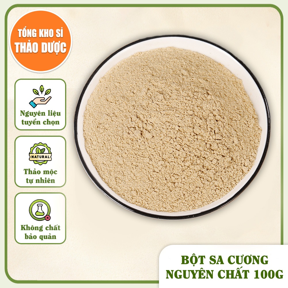 Bột sa cương nguyên chất 100g, bột địa liền, gia vị tẩm ướp thịt nướng