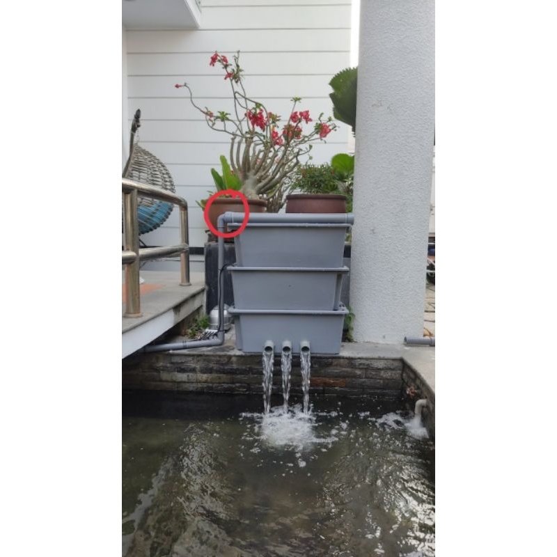 Lọc Bakki kích thước 1 tầng 60x40x25 (Bộ 3 tầng)