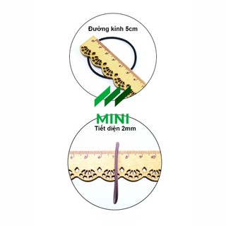 [ Túi 100 cái] Thun cột tóc