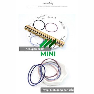 [ Túi 100 cái] Thun cột tóc