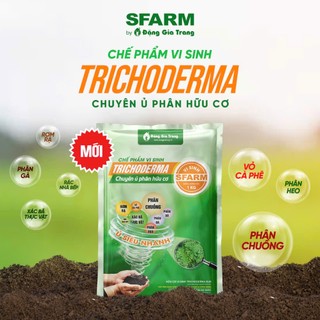 Chế phẩm nấm đối kháng Trichoderma plus Sfarm - Gói 1kg