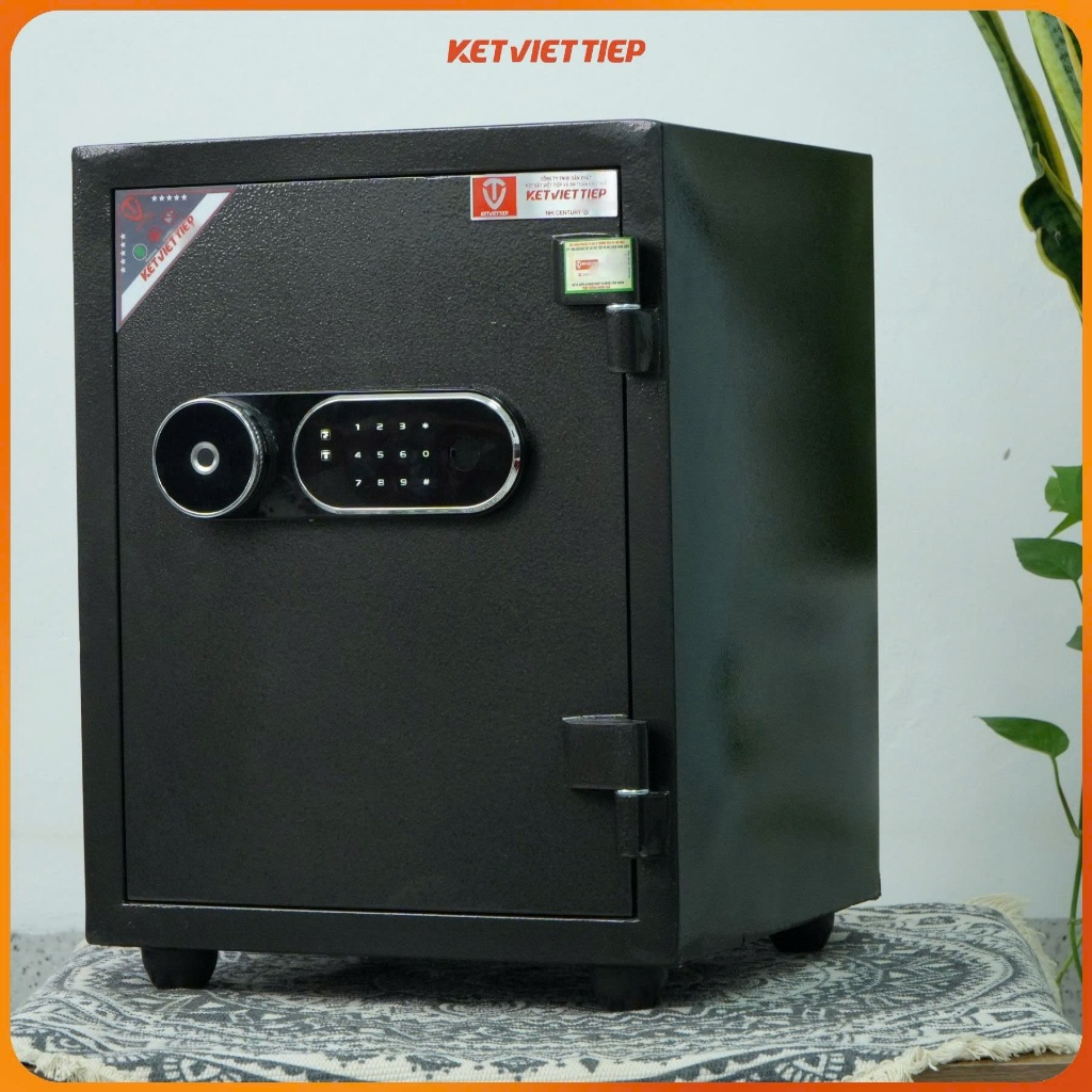 Két sắt Việt Tiệp khoá vân tay điện tử KVTSC51, KVTSC26 hiện đại chống cháy an toàn công nghệ cao