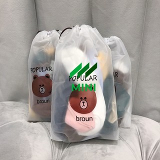 [Set 10 đôi] Vớ tất gấu Broun
