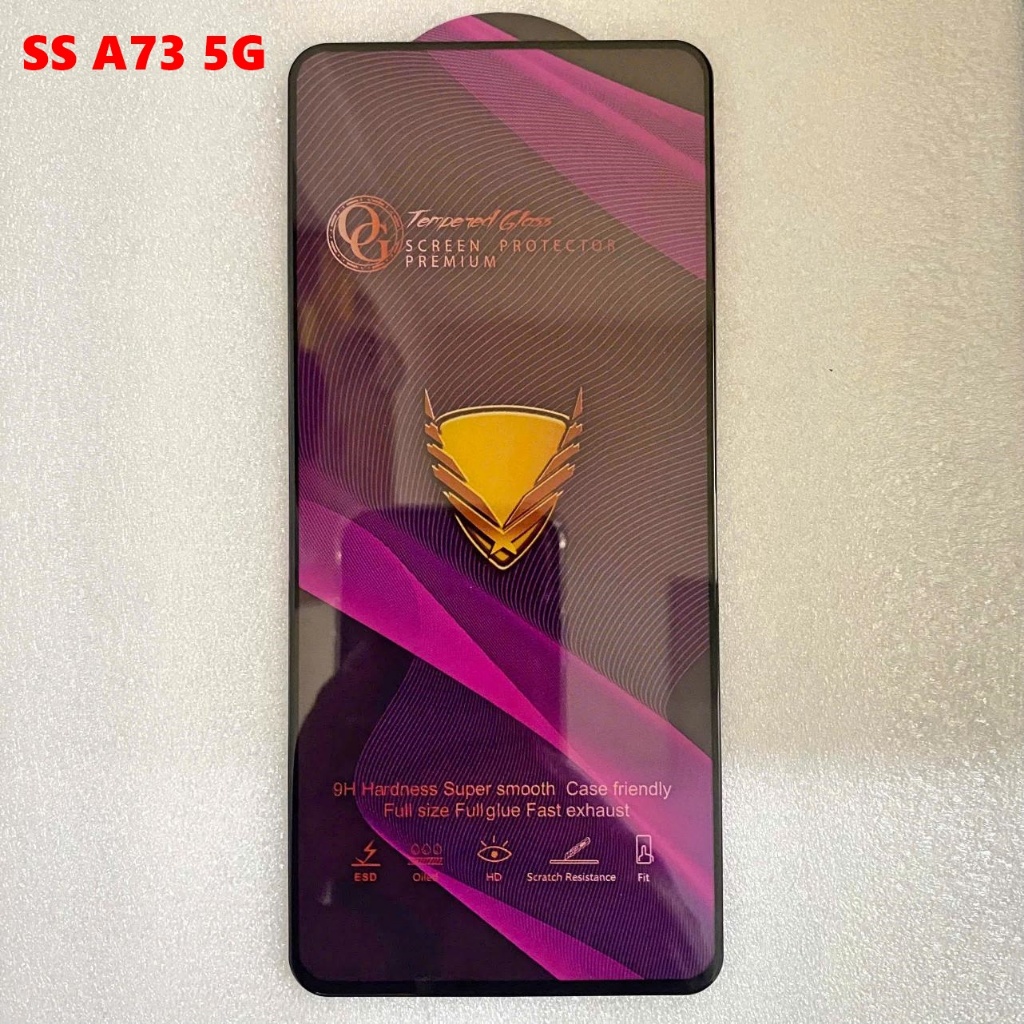 Combo 5 Cái - Dán Cường Lực Full Màn Hình OG Samsung A73 5G