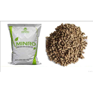 PHÂN BÓN HỮU CƠ SINH HỌC DẠNG VIÊN NÉN TAN CHẬM MINRO 2KG