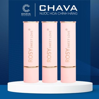 Son Môi Nữ ROSY SWEETLOVE CHAVA Cung Cấp Độ Ẩm, Lên Màu Chuẩn, Nhẹ N Hàng, Êm Môi