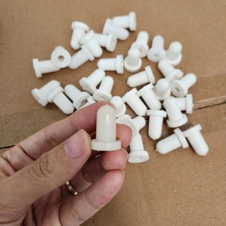 Combo 02 cái Núm trắng máy osaka DH807 đầu trắng tròn, hoặc nắp nâu đồng thân trắng phiên bản 2019