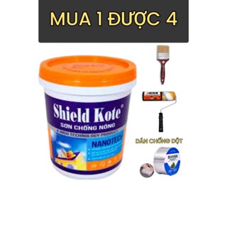 20Kg Sơn chống nóng Shield kote làm giảm nhiệt độ trong căn nhà của bạn đáng kể, chắm sóc sức khỏe gia đình mùa nóng gắt