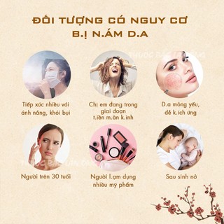 Set hỗ trợ giảm thâm, mờ nám (Cam thảo, nhân trần, cỏ tranh,...)