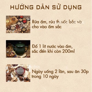 Set hỗ trợ giảm thâm, mờ nám (Cam thảo, nhân trần, cỏ tranh,...)