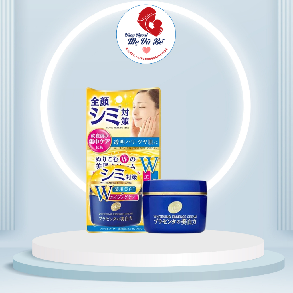 Kem Dưỡng Da Meishoku White Essence Cream Placenta Nhật Bản 55g