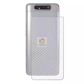 Miếng dán mặt lưng skin carbon Samsung Galaxy A80
