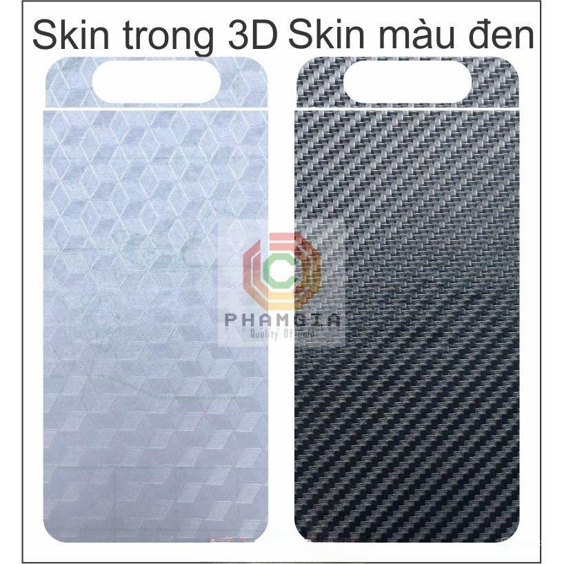Miếng dán mặt lưng skin carbon Samsung Galaxy A80