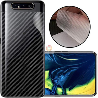 Miếng dán mặt lưng skin carbon Samsung Galaxy A80
