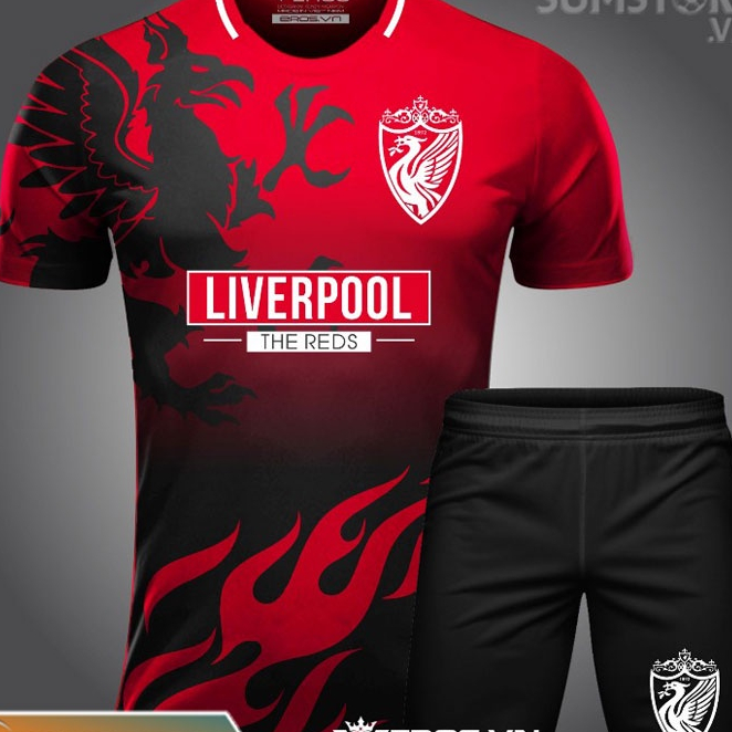 Áo Bóng Đá Độc Lạ – CLB Liverpool Đỏ 10