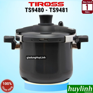 Nồi áp suất tiross ts9480 - 4.8 lít - made in hàn quốc