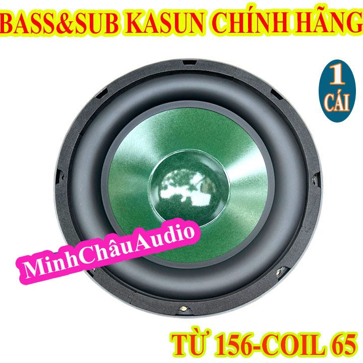 LOA BASS SUB 25 KASUN MÀNG XANH TỪ 156 COIL 45 HỒNG KÔNG - GIÁ 1 LOA