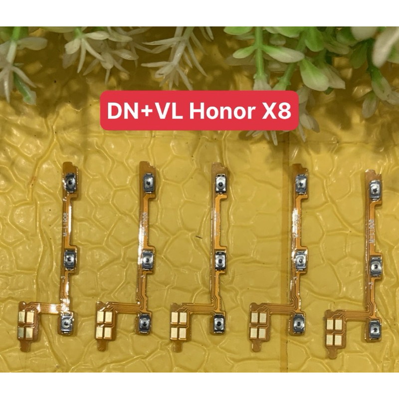 nút nguồn+ âm lượng honor x8 combo 2 nút/ dây nguồn+ vlume honor x8 zin mới
